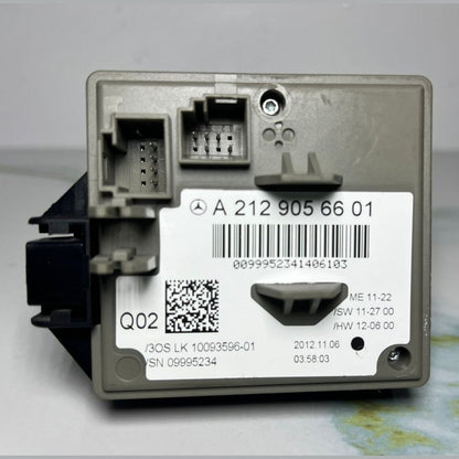 08-14 Mercedes W212 E-Class Ignition Switch Module Unit W/key A212 9056601 OEM