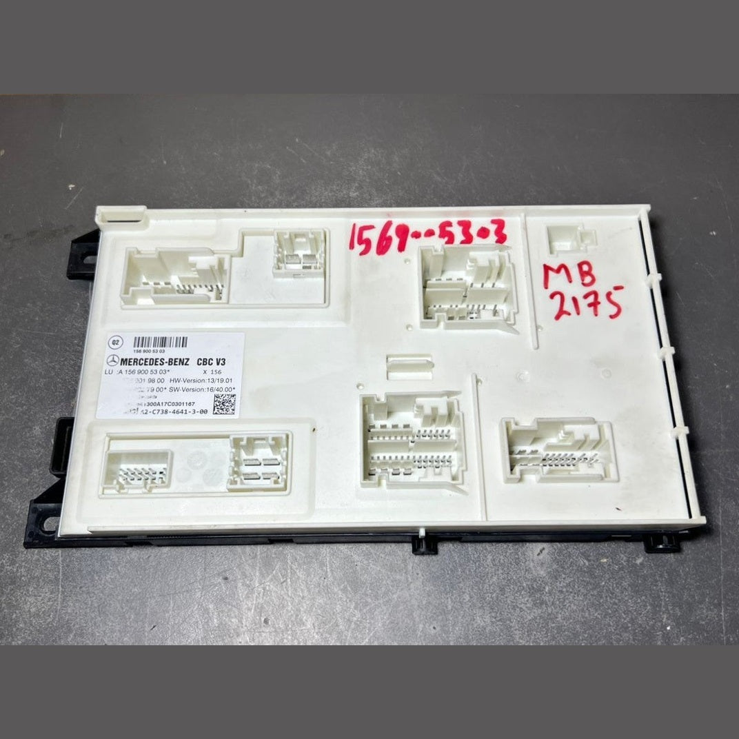 Mercedes-Benz W156 GLA GLC Front SAM Body Control Module Unit A156 9005303 OEM