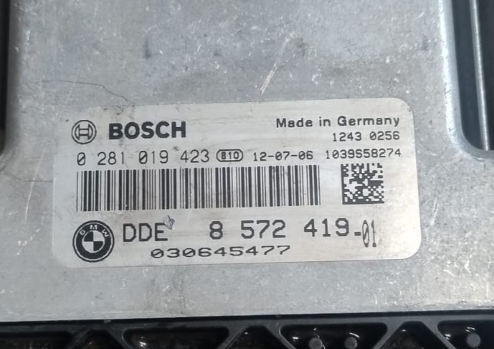 BMW X3 F25 N47N ENGINE CONTROL ECU UNIT MODULE ONLY  DDE 8572419