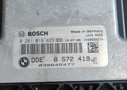 BMW X3 F25 N47N ENGINE CONTROL ECU UNIT MODULE ONLY  DDE 8572419