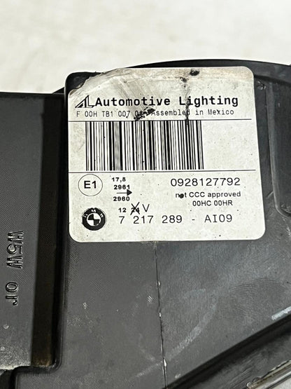 2010-2017 BMW X3 F25 CCC Front Headlight Left Side 7217289 RHD OEM