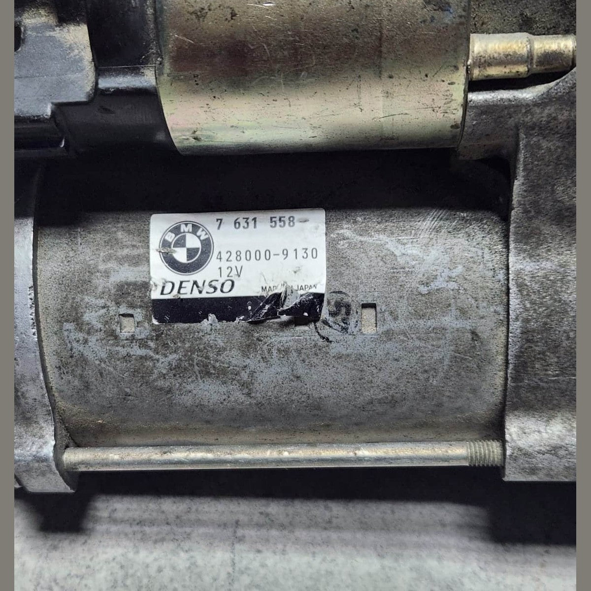 2013-2015 BMW 335i xDrive Starter Motor 7631558 F30 F32 F10 F01 F12 M4