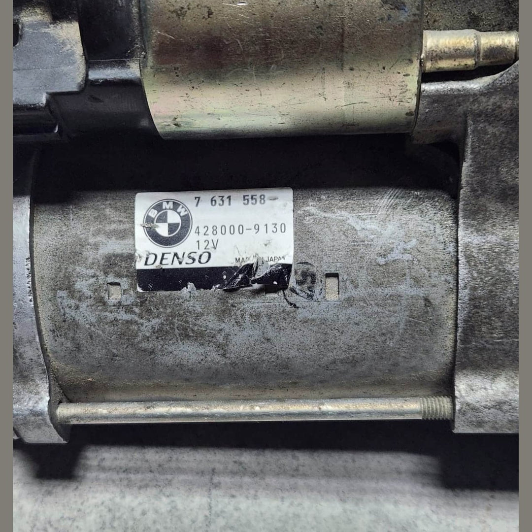 2013-2015 BMW 335i xDrive Starter Motor 7631558 F30 F32 F10 F01 F12 M4