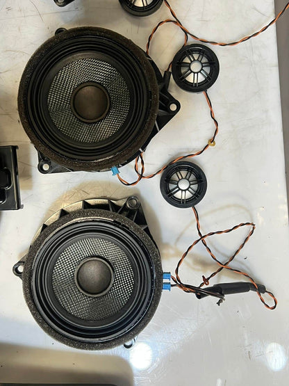 BMW X5 F15 F85 COMPLETE HARMAN KARDON SPEAKER Audio Amplifier SET KIT 9393182