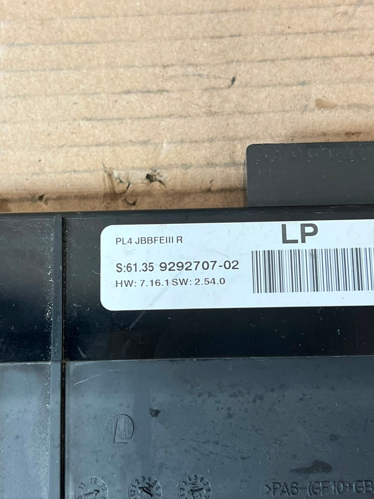 BMW X5 E70 X6 E71 Electronic Junction Box Body Control Module 9292707