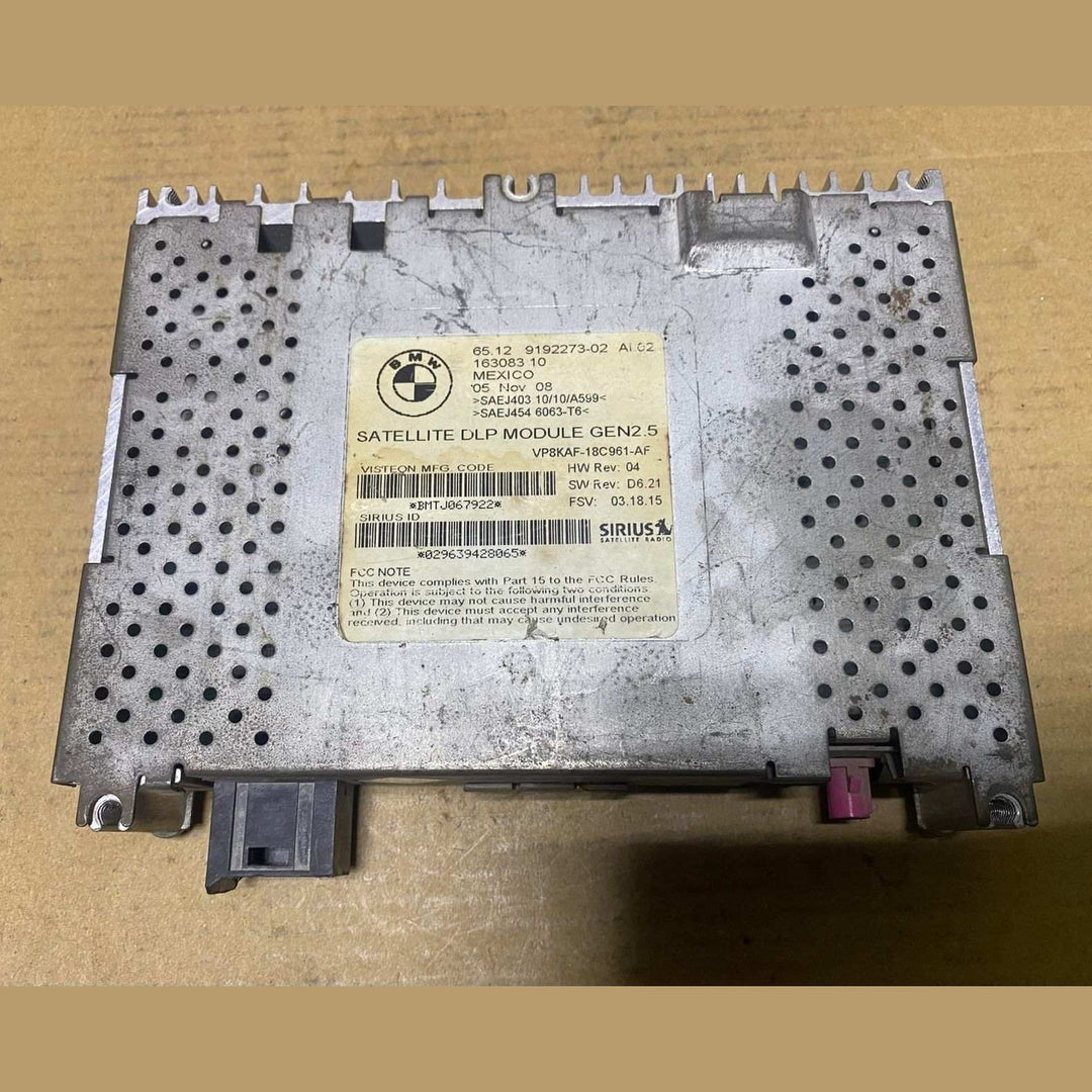 2004-2013 BMW X5 750 F01 F02 Satellite Radio Receiver Module 9192273