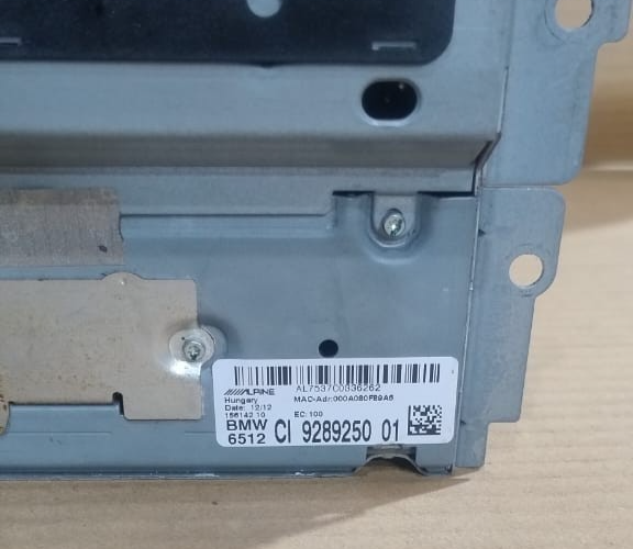 BMW F01 F02 F06 F10 F11 F12 F13 NAVIGATION SYSTEM HEADUNIT HIGH P/N - 9289250