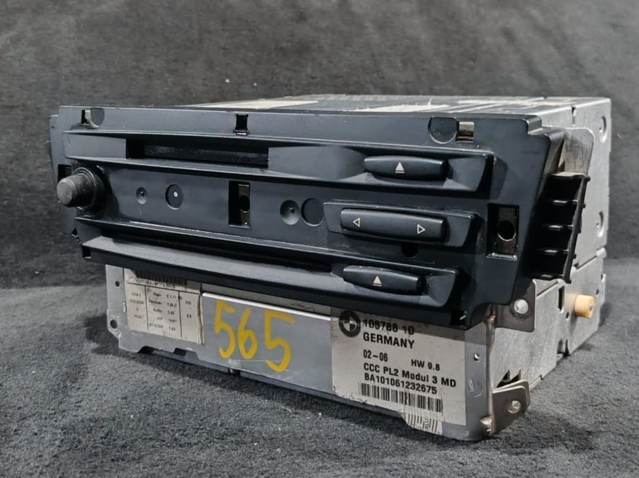 BMW 1 3 6 E64 E70 X5 X6  STEREO RECEIVER CD DISC PLAYER HEAD UNIT CCC - 9117565
