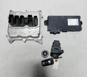 2010-2015 BMW X1 Engine Control Unit ECU Set 7639375 X1 E84 2009-2015 N20