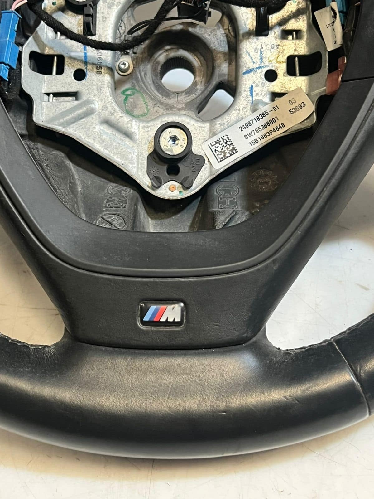 2012-2017 BMW X3 F25 MSPORT multifunction controls Steering Wheel 7853660 OEM
