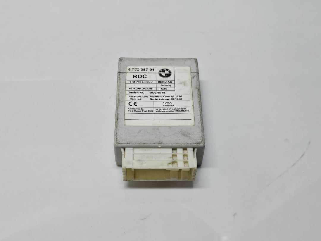 6778387-2007-2010 BMW 328i X5 E70 E63 E64 Tire Pressure Control Module OEM
