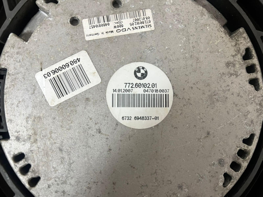 2006 BMW 760i Cooling Fan 6946372 E65 E66 760i 760Li E67 7 SERIES E65 E66