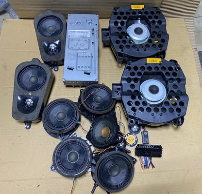 2012-2018 BMW X5 F15 HARMAN KARDAN SOUND SYSTEM FULL SETS HEAD UNIT AMPLI SUBWFR