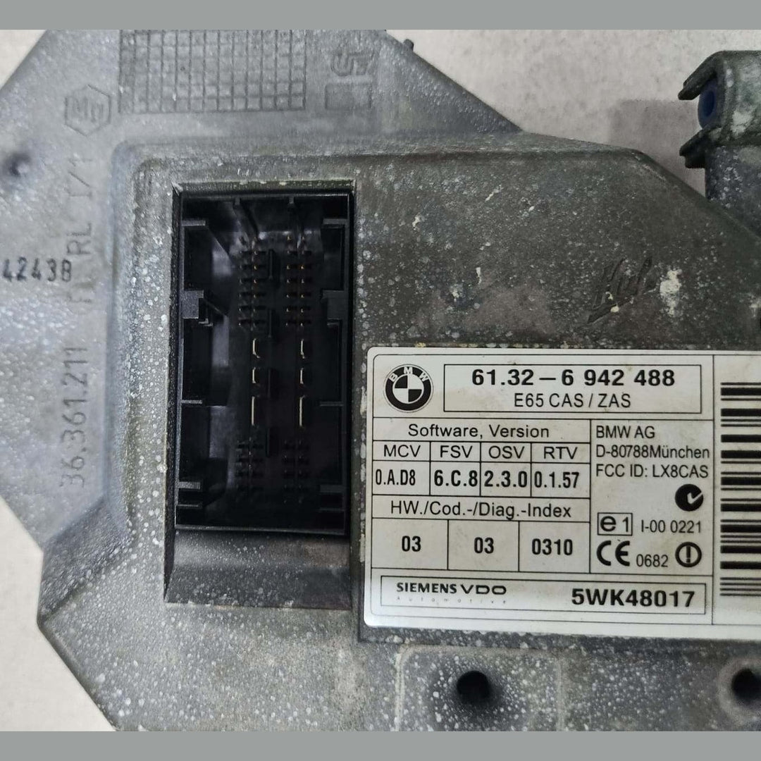 2004 BMW 735i E65 RIGHT HAND DRIVE Engine Control Unit 7540510 ECU SET 