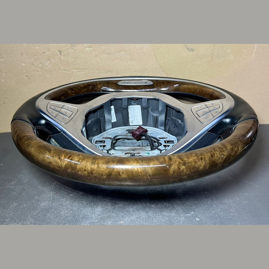 Mercedes W222 Steering Wheel Multi Function Sport Assembly With Paddle Shifts