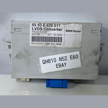 BMW 530I E60 X5 E70 LVDS Converter Module 0429511