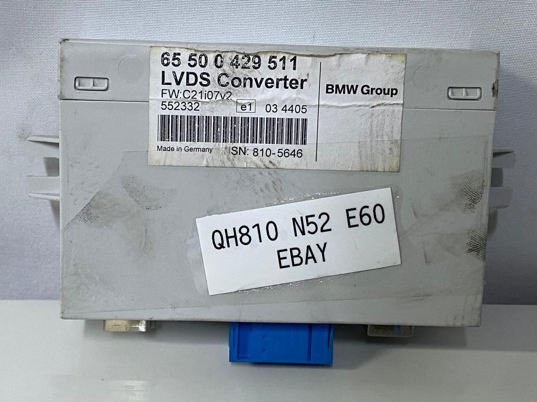 BMW 530I E60 X5 E70 LVDS Converter Module 0429511
