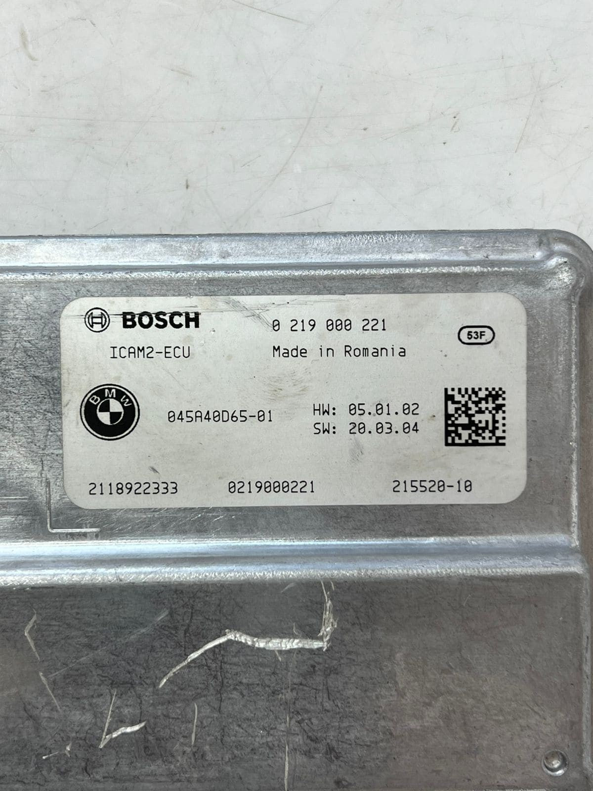 BMW G01, G11, G20, G22, G23, G26 Surround View Camera Control Module 5A40D65 OEM