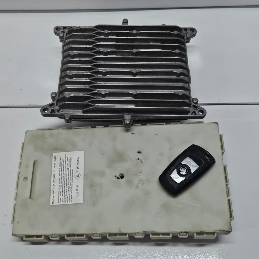 BMW 1 3 F20 F30 116i 316i N13 1.6 Engine Control Unit DME ECU KEY SET 7634297