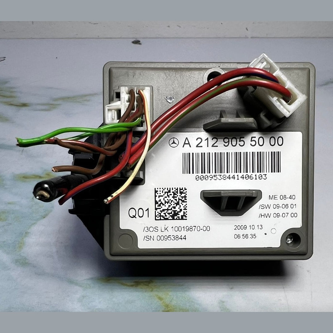 2011-2016 Mercedes-Benz E250 Ignition Switch Module A2129055000 E-Class W212