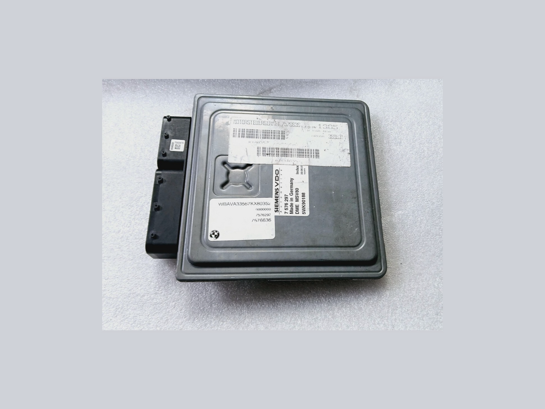 BMW 3,5 SERIES E90 E60 X5 E70 N52N ENGINE CONTROL UNIT ECM DME MSV80 7576297