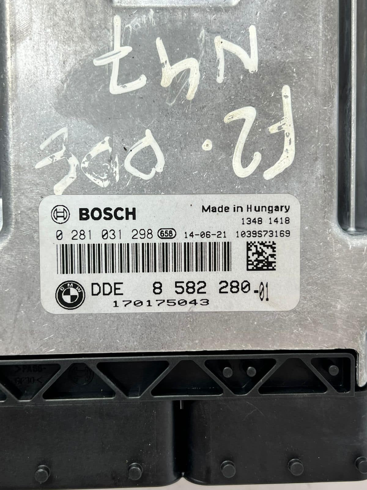 BMW 1 3 SERIES F20 N47 DIESEL ENGINE CONTROL MODULE ECU SET FEM + 1KEY 8582280