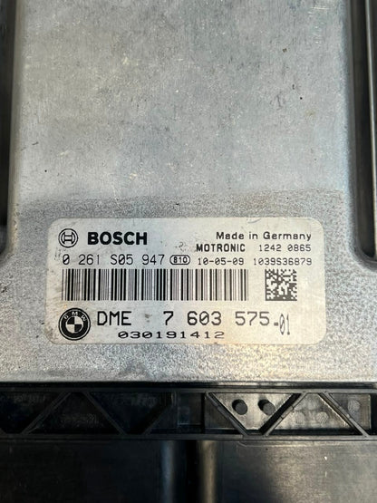 2010-2015 BMW E87 E88 E90 E84 X1 N46 Engine Control Module ECU ONLY DME 7603575