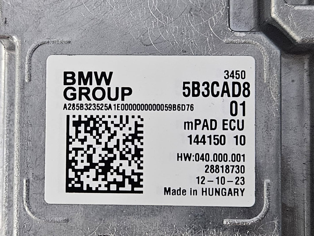 OEM BMW iX I20 G07 X7 MPAD ECU CONTROL UNIT MODULE 5B3CAD8