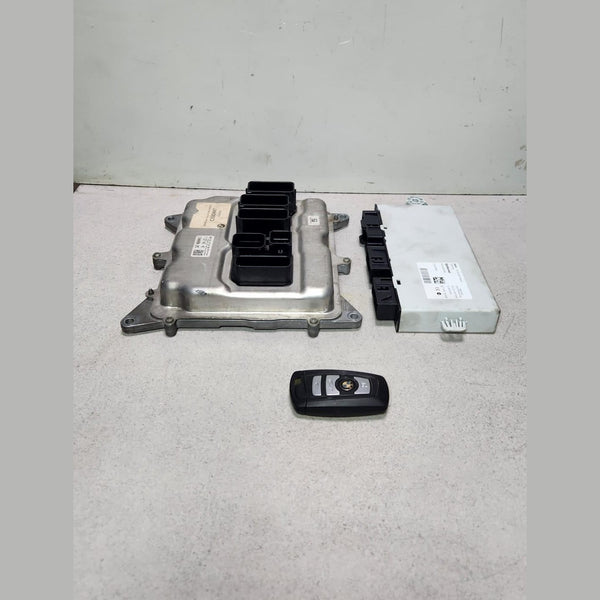 2011-2016 BMW F30 328i F10 520i N20 Engine Control Module ECU SET 7637481 OEM