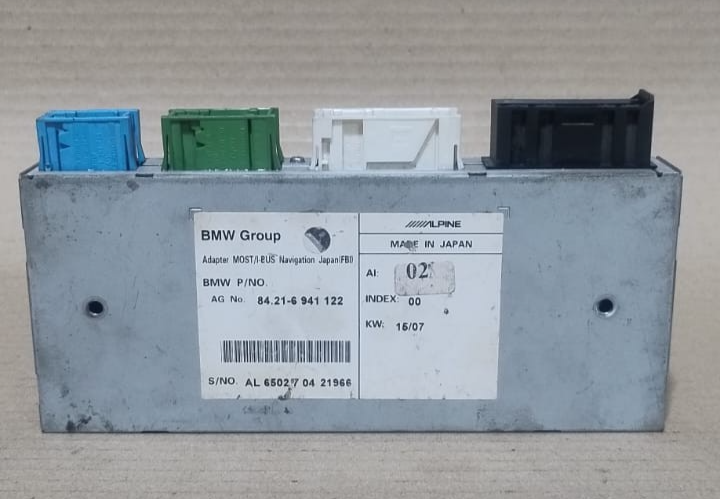 BMW E65 TELEPHONE ADAPTER NAVIGATION CONTROL UNIT MODULE JAPAN - 6941122
