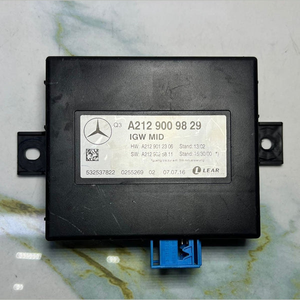 13-16 Mercedes W166 GLE43 GLS Network Gateway Control Module A212 9009829 OEM