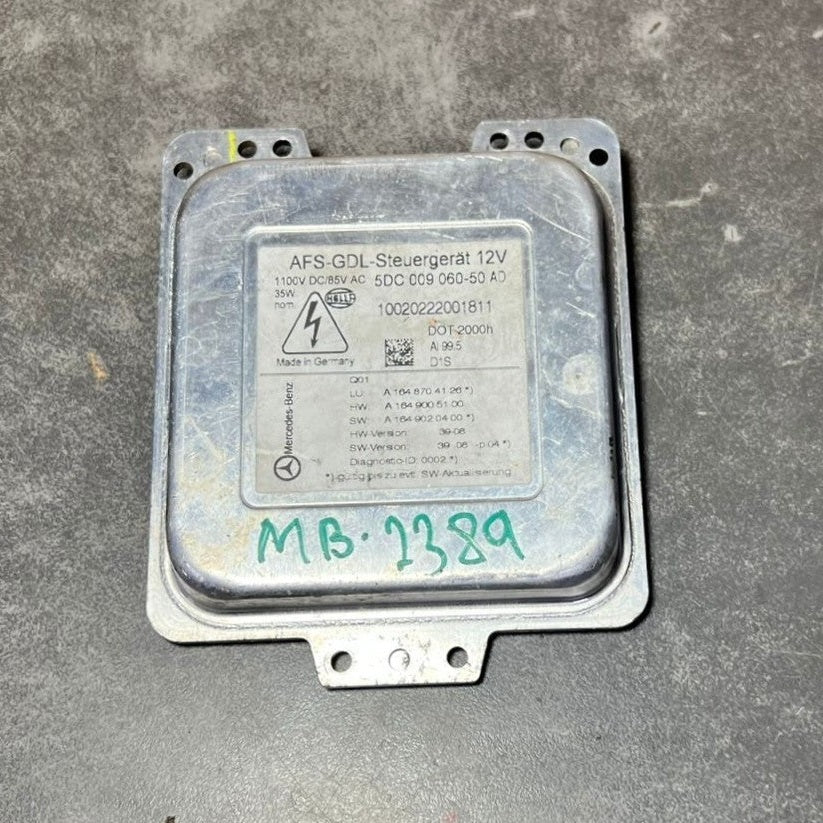 Mercedes W164 ML GL Xenon Light Headlight Control Module Unit A164 8704126 OEM