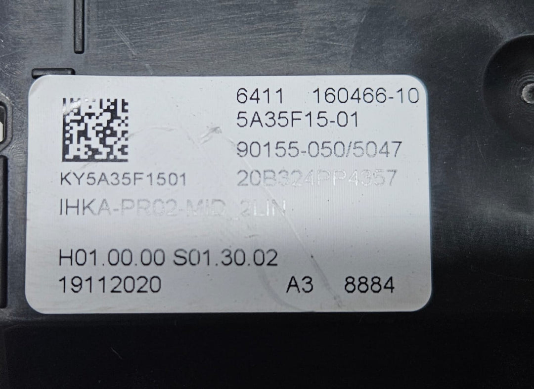5A35F15-BMW 3 Series G20 G21 Climate Control Module OEM