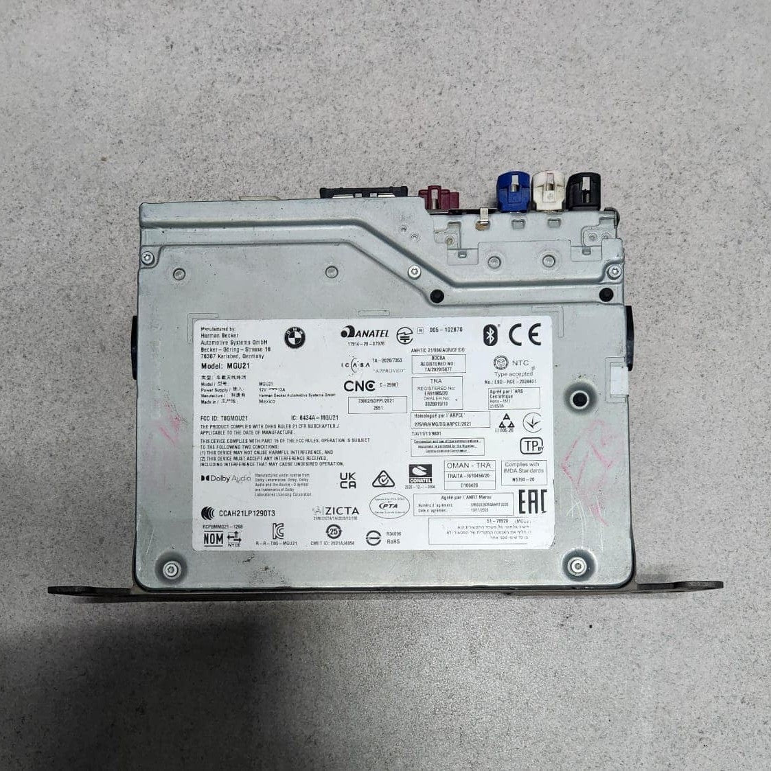 2022-2024 BMW M340i Head Unit Navigation Audio Stereo Controller 5A7CC87