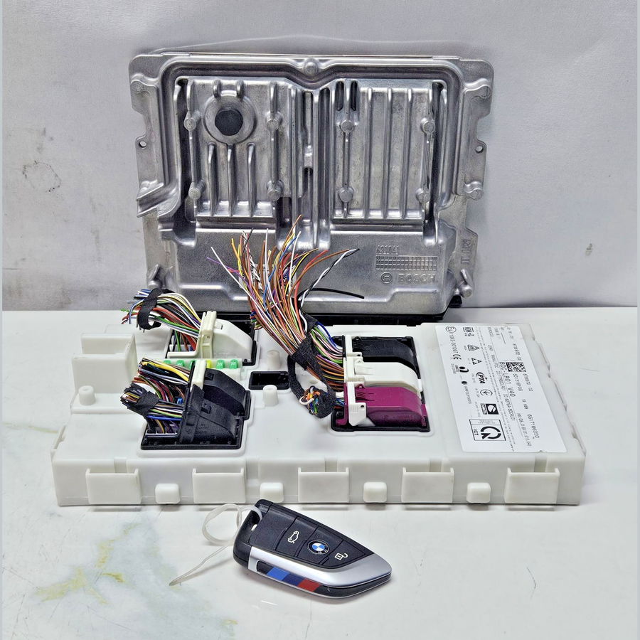 BMW B47C20B F39 X2 ENGINE CONTROL UNIT DDE ECU SET 9886543 BOSCH