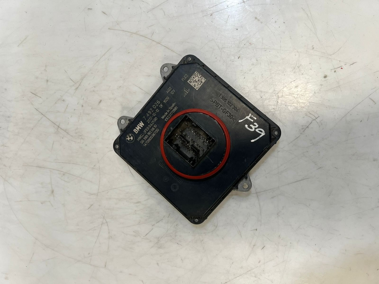 BMW F20 F39 F32 Led Headlight Control Module Left Or Right Adaptive Led 7492026