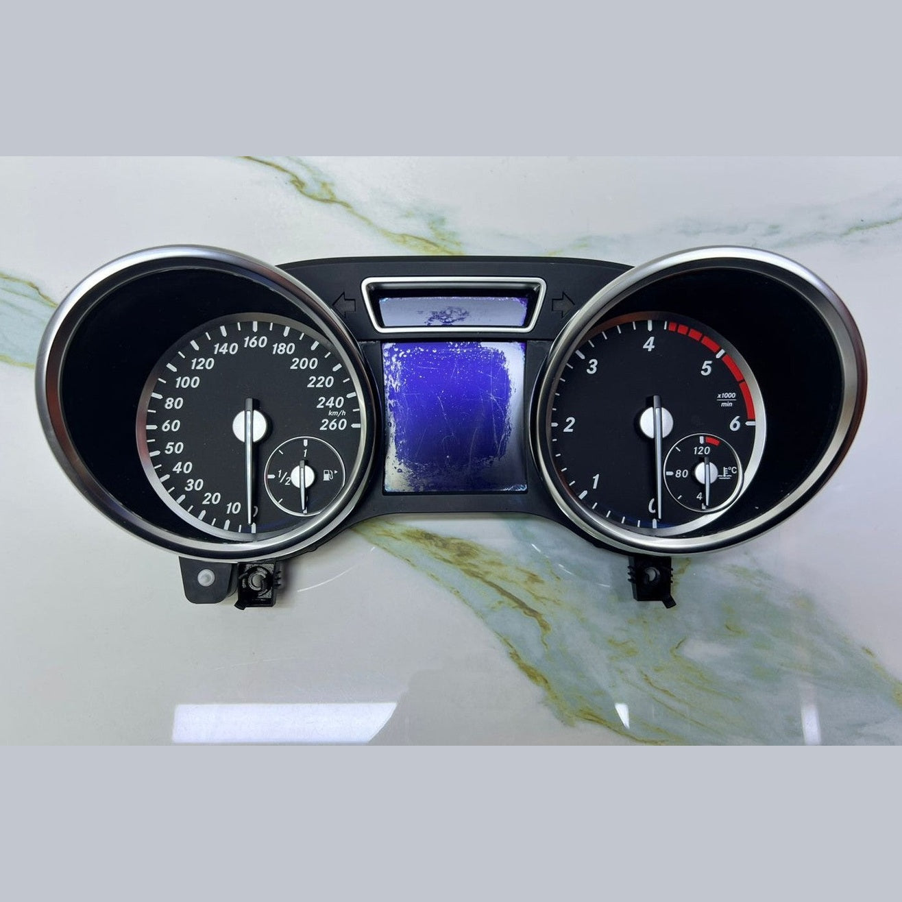 13-16 Mercedes-Benz W166 GL GLE Instrument Cluster Speedometer A166 9003906 OEM