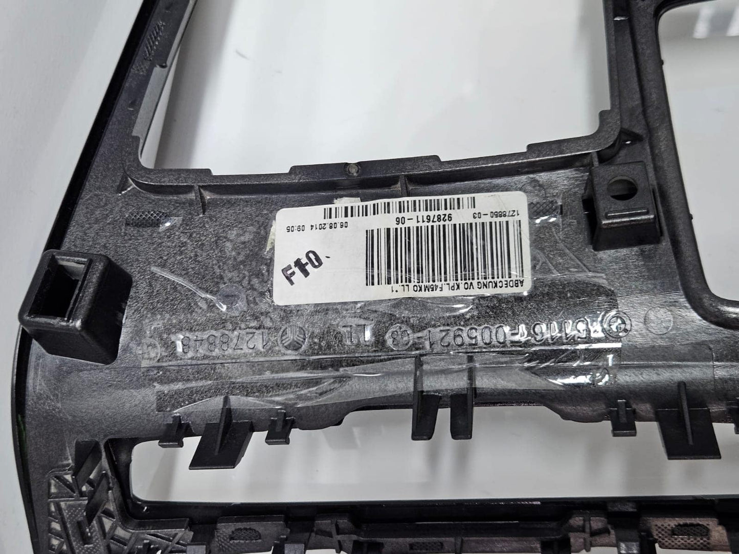 9287611-BMW 2 Series F45 F46 Center Console Trim Frame Only OEM