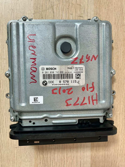 2013 BMW F10 F11 535d F13 640d N57Z 313HP ECU Engine control unit DDE 8578115