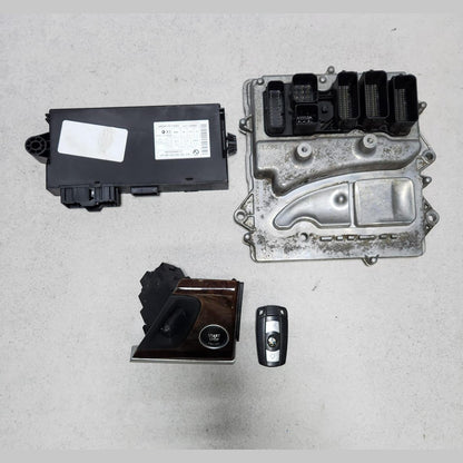 2012-2014 BMW X5 E70 3.5i Engine Control Module 7639422 E70 N55 ECU SET