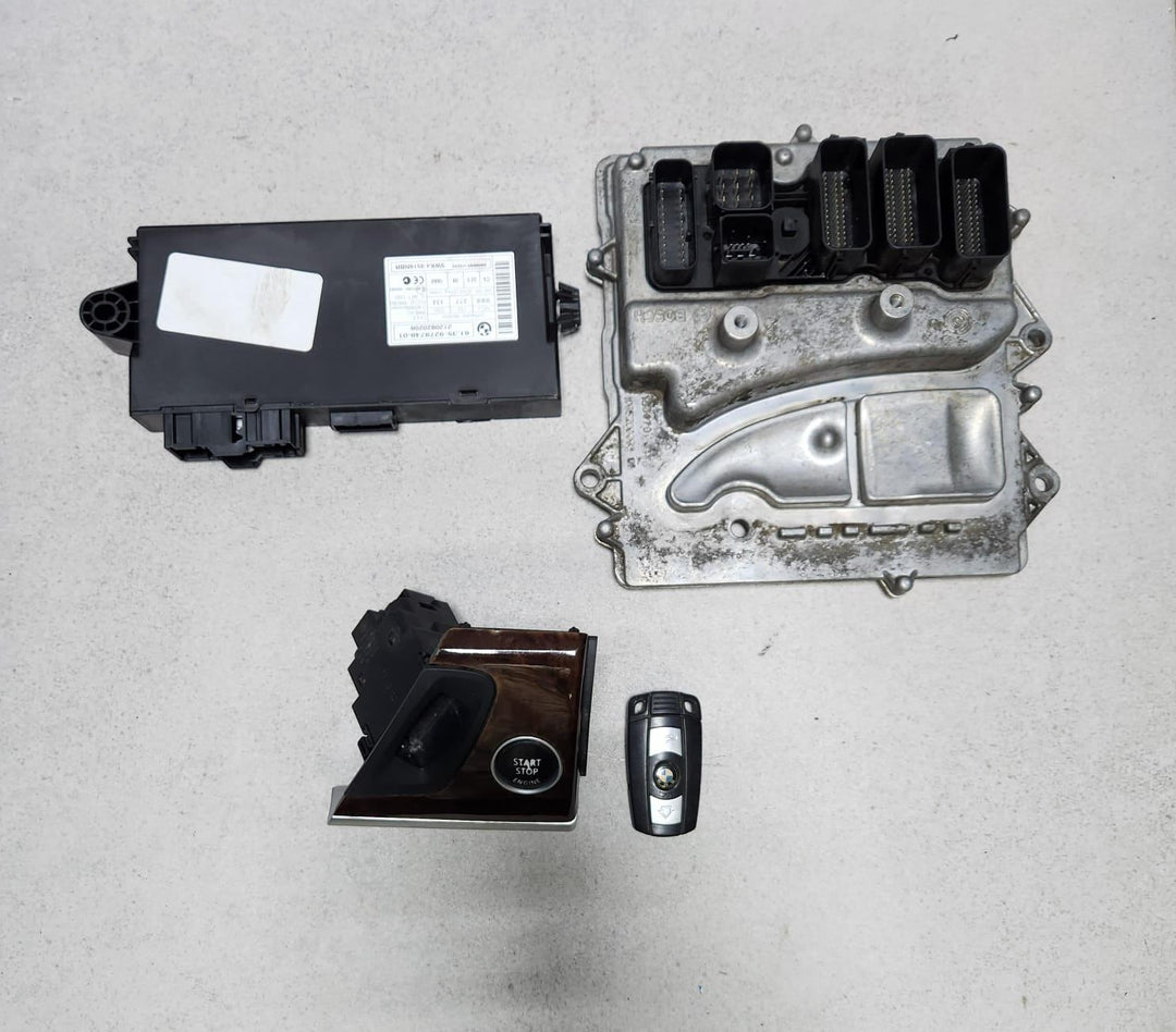 2012-2014 BMW X5 E70 3.5i Engine Control Module 7639422 E70 N55 ECU SET