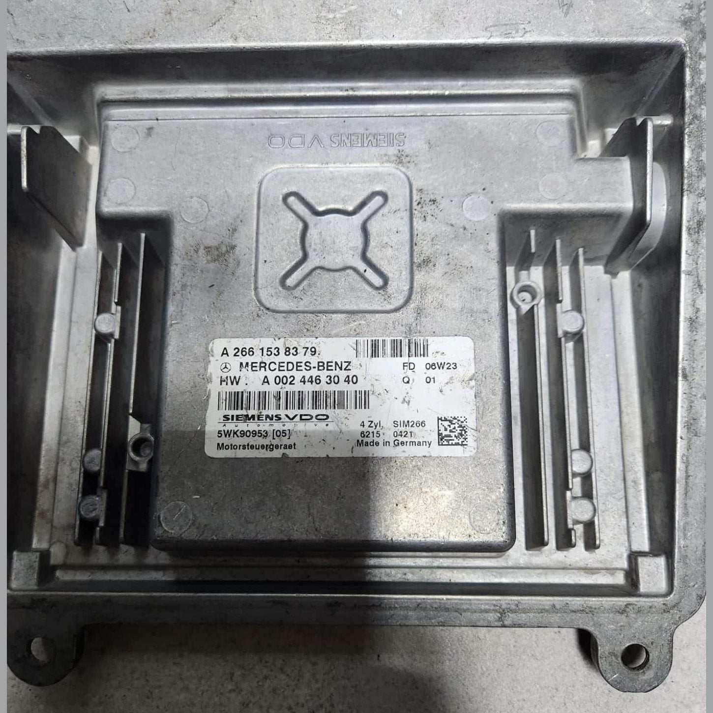 Benz Engine Control Unit A2661538379  B Class W245 and A Class
