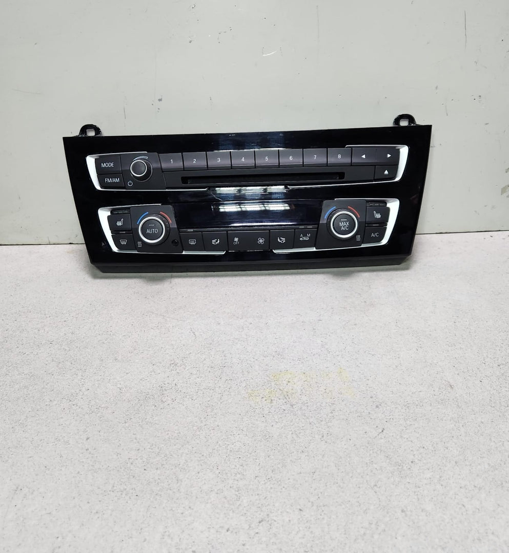 BMW F22 F30 Climate Control Radio Switch Panel Auto Ambient Lighting 9363497 