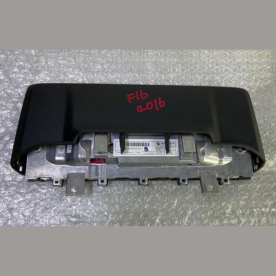 OEM BMW X5 F15 F16 Dashboard Monitor Onboard Central Display Screen 9347878