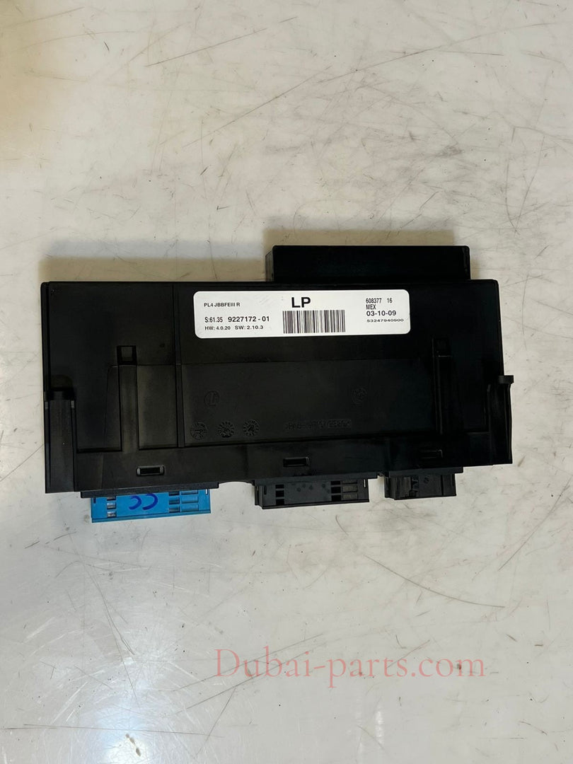2007-2013 BMW X5 E70 and X6 E71 JBBFEIII Body Control Module BCM 9227172 OEM