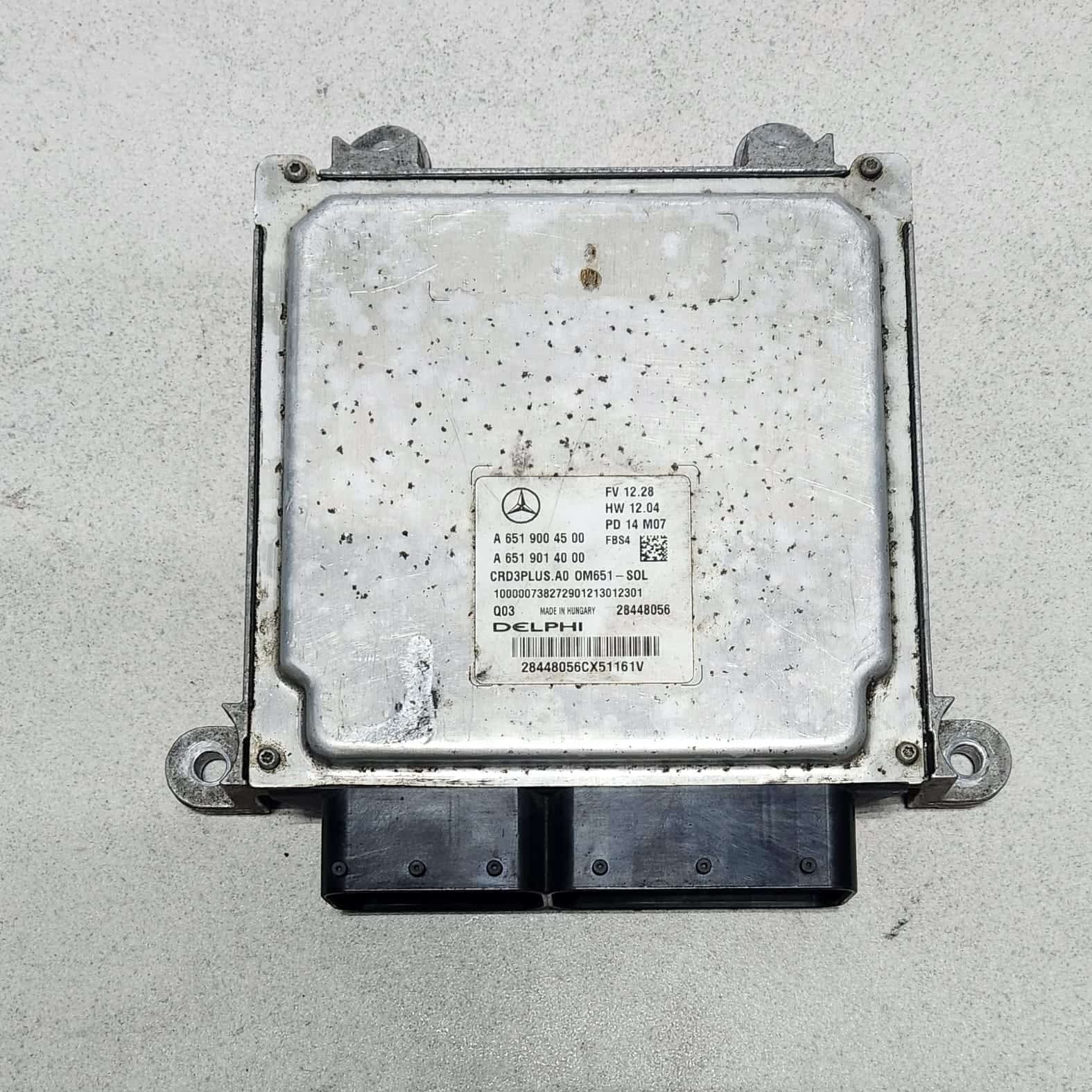 2014 Mercedes-Benz C250 Engine Control Unit A6519004500 W205 C220 BlueTEC ECU
