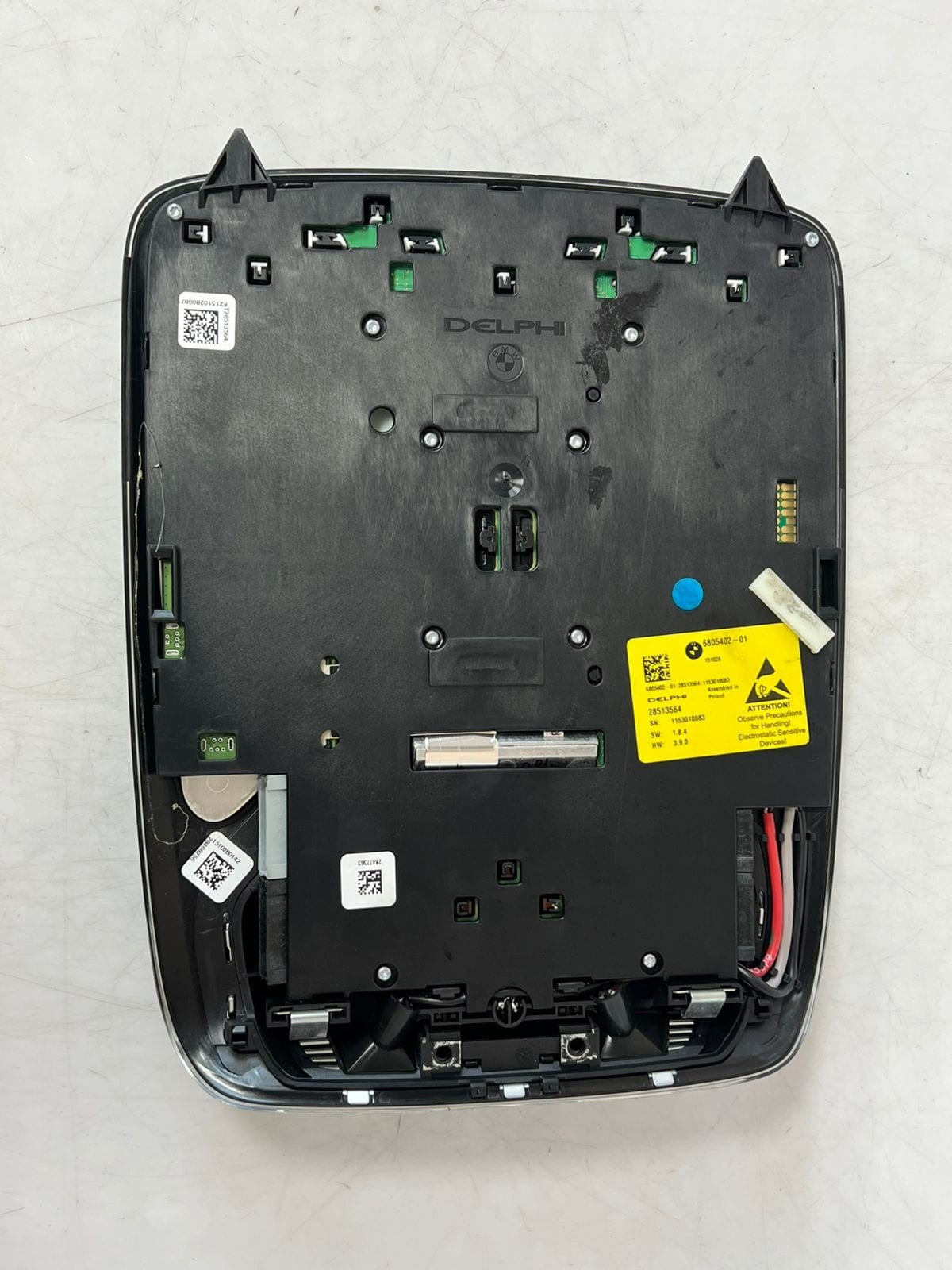 2016-19 BMW 740i G12 7' Overhead Console Dome Light With Sunroof Switch 6805402