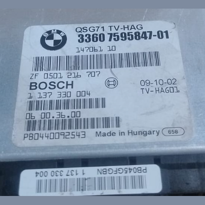 BMW E70 E71 X5M X6M REAR DIFFERENTIAL LOCK CONTROL MODULE 7595847