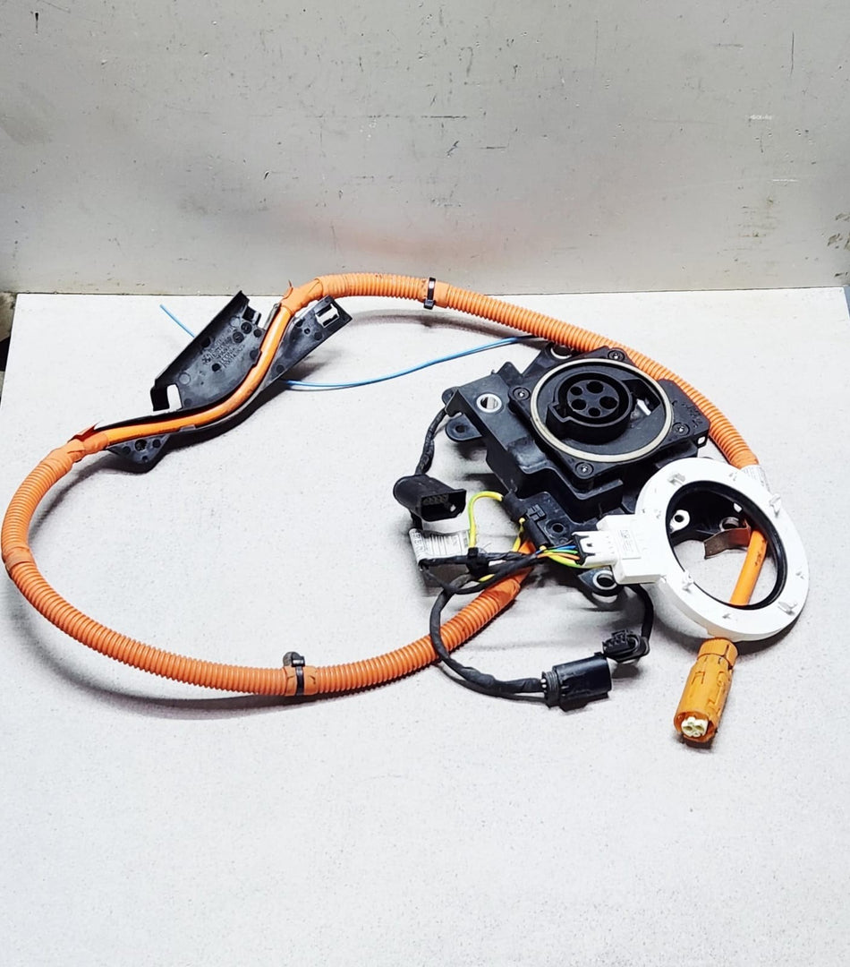 2016-2018 BMW 330e Hybrid Charging Cable Power Socket 6824112 OEM