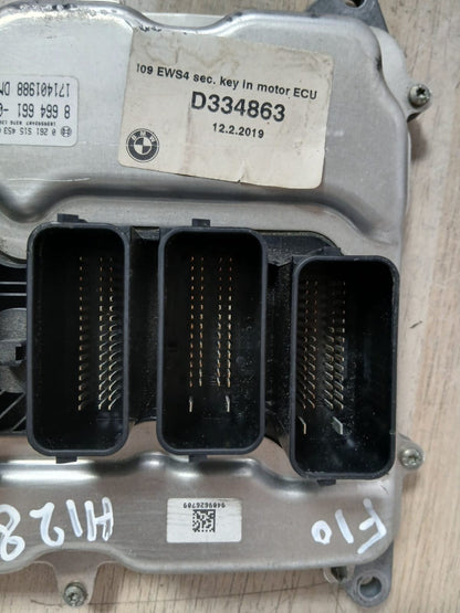 2014-2016 BMW F10 N20 520i Engine Control Unit SET DME+ CAS4 CA + 1KEY 8664661